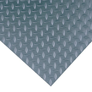 Diamond Tread Pattern Garage Flooring